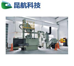 雙工位轉臺式拋丸機 雙工位轉臺式拋丸機